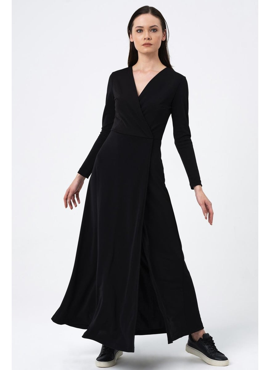Double-breasted Maxi Dress (B22-403E)