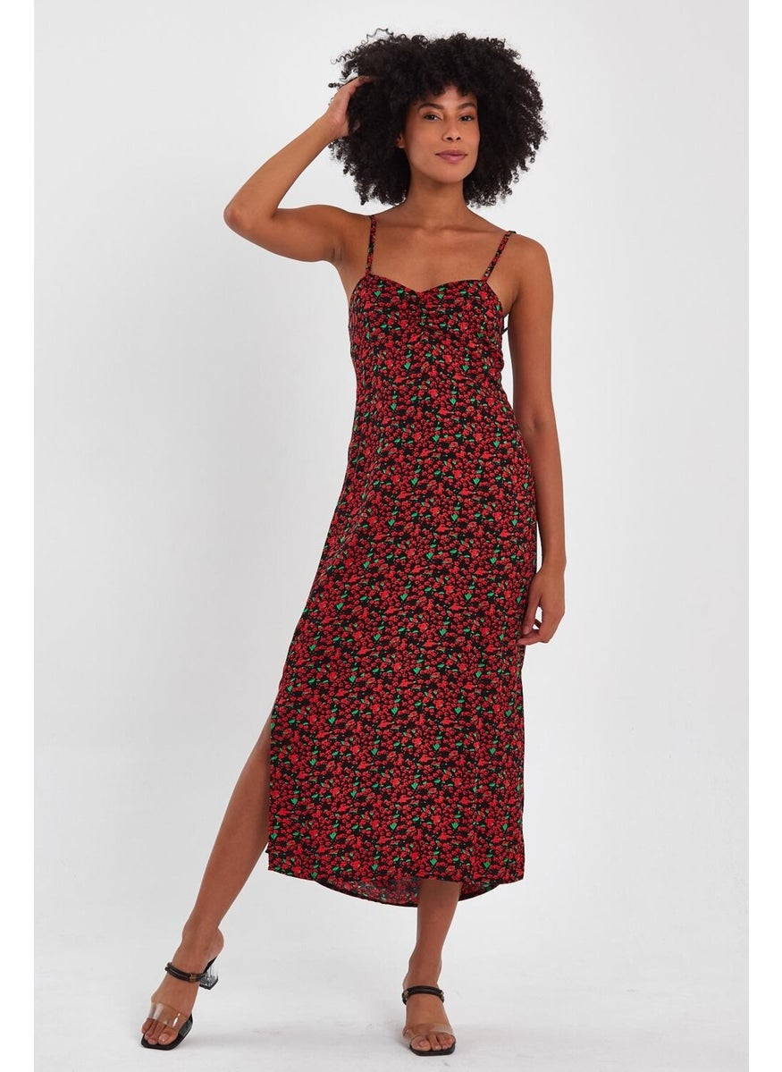 Alexandergardı Backless Dress with Low-cut Slit (B23-0084)