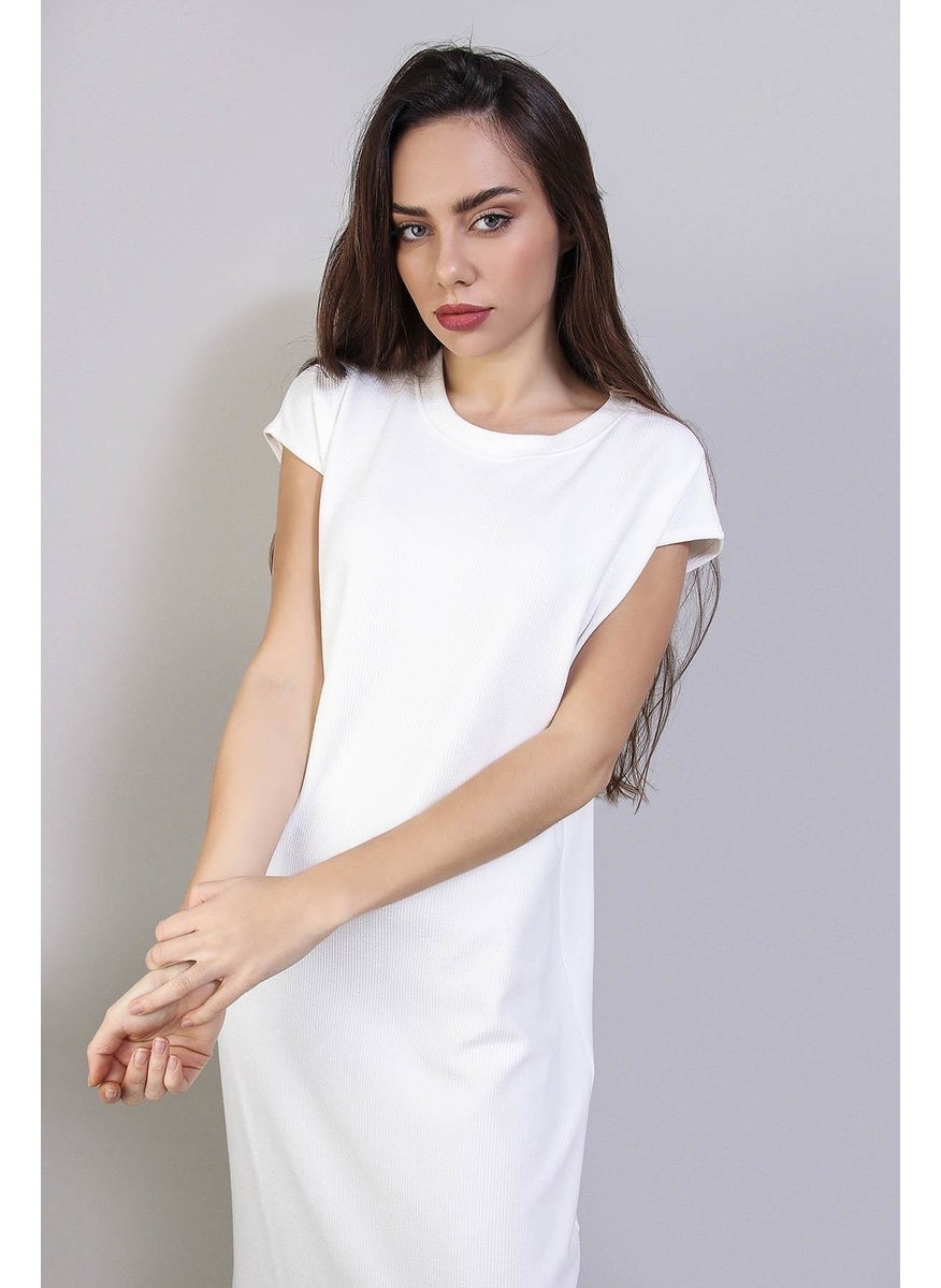 Long Dress with Slit (B20-1647)