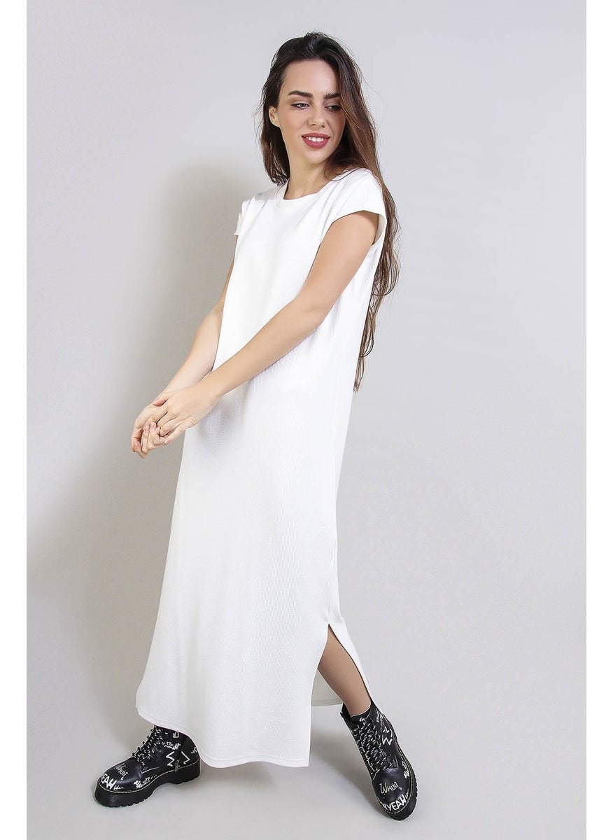Long Dress with Slit (B20-1647)