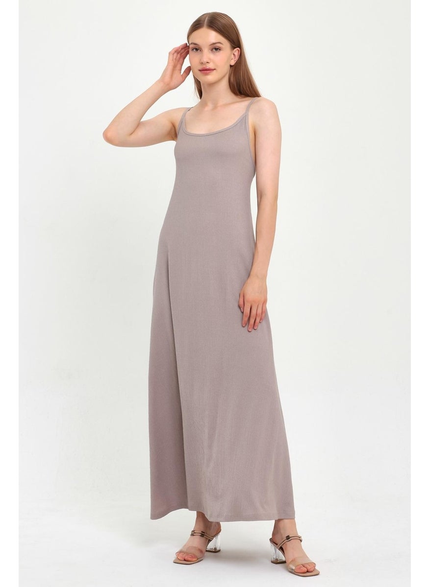 Alexandergardı Thin Strap Long Dress (B23-0052 02 B23-421)