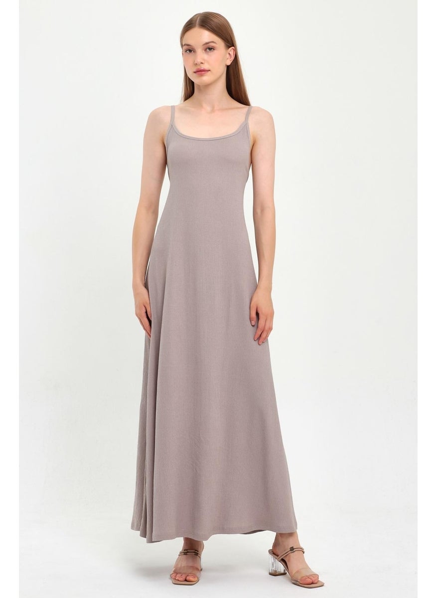 Alexandergardı Thin Strap Long Dress (B23-0052 02 B23-421)