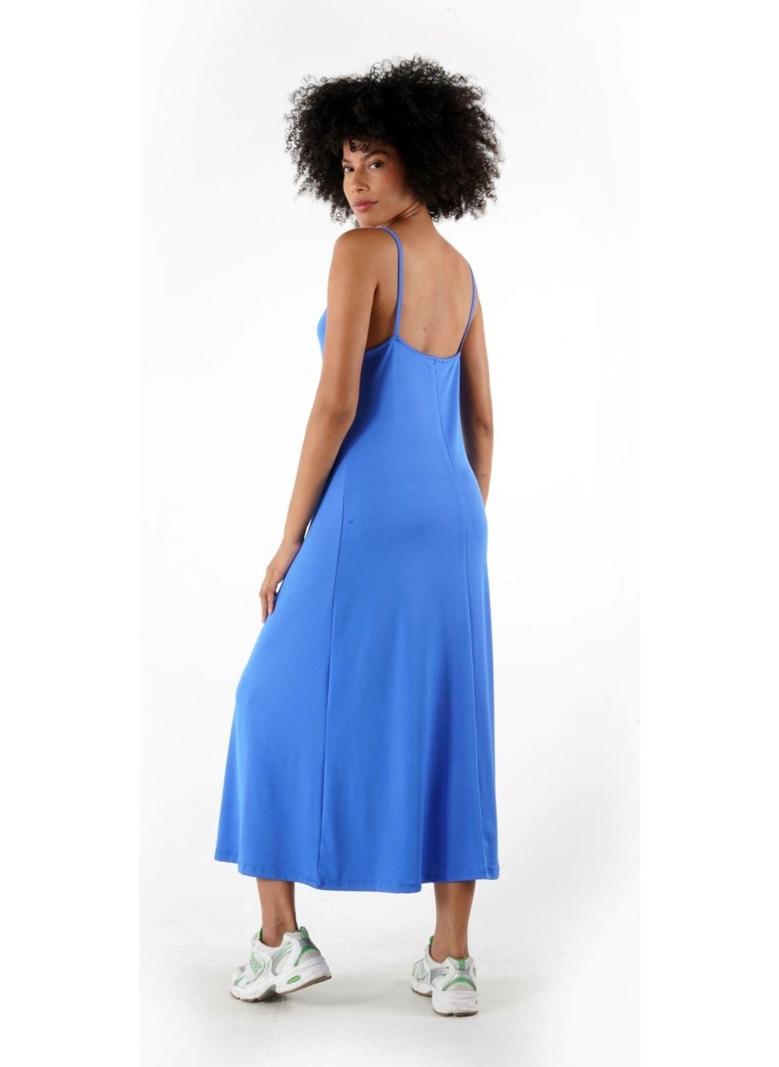 Alexandergardi Thin Strap Midi Length Dress (B24-005206)