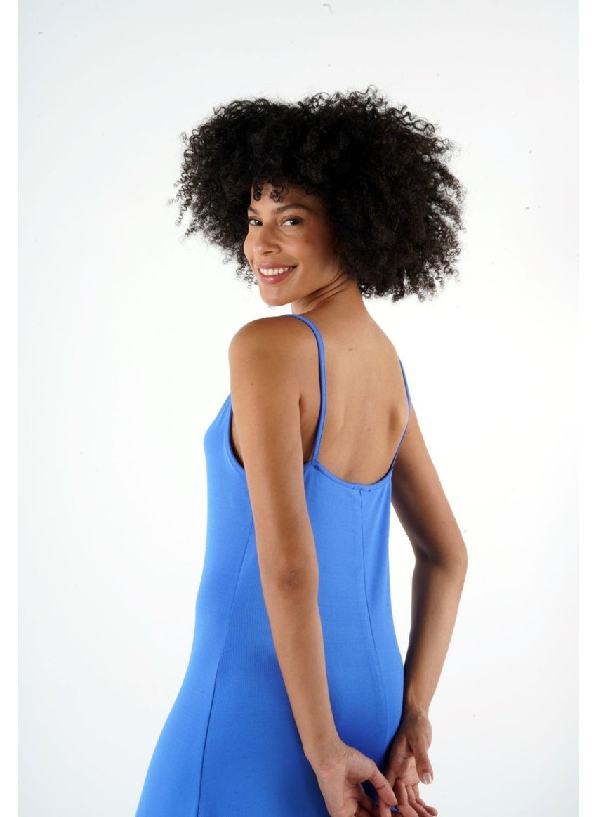Alexandergardi Thin Strap Midi Length Dress (B24-005206)
