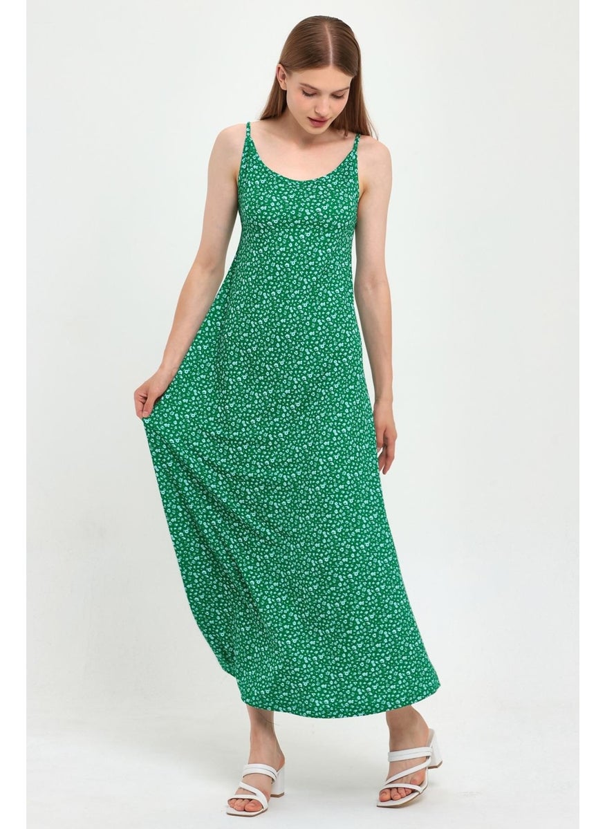 Alexandergardı Thin Strap Long Dress (B23-0052 02 B23-421)