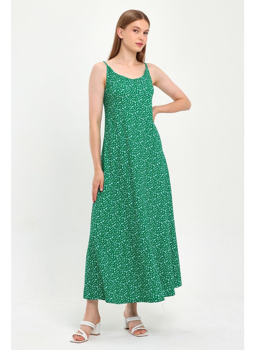 Alexandergardı Thin Strap Long Dress (B23-0052 02 B23-421)