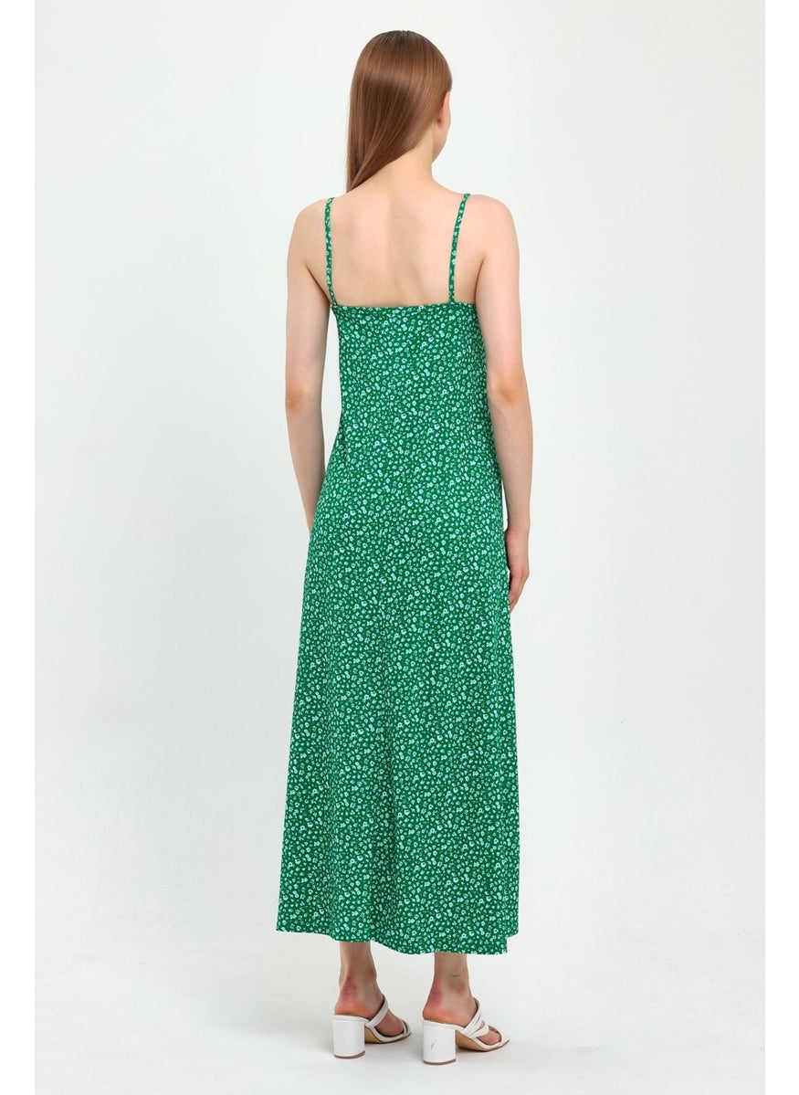 Alexandergardı Thin Strap Long Dress (B23-0052 02 B23-421)