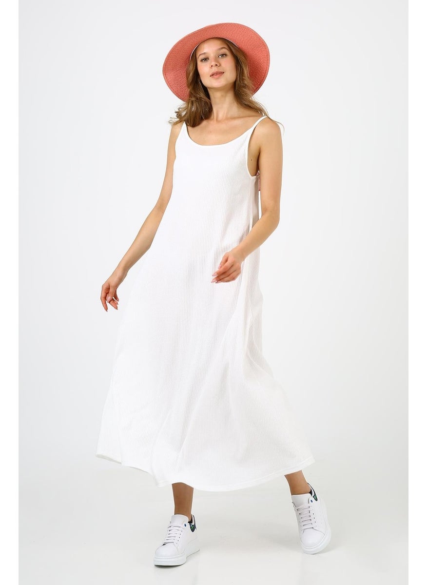 Sleeveless Textured Dress