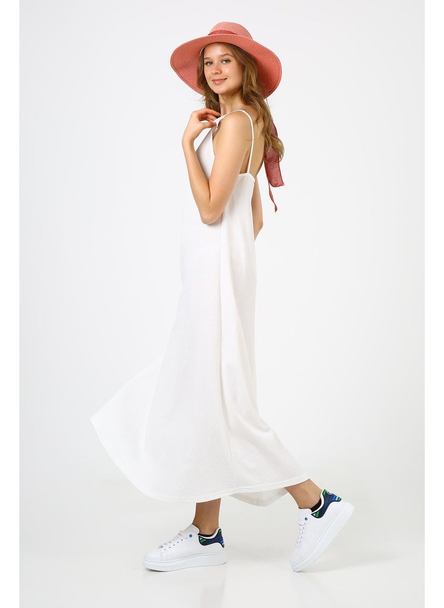 Sleeveless Textured Dress