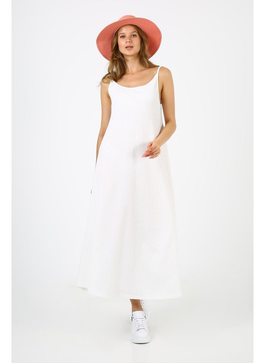 Sleeveless Textured Dress