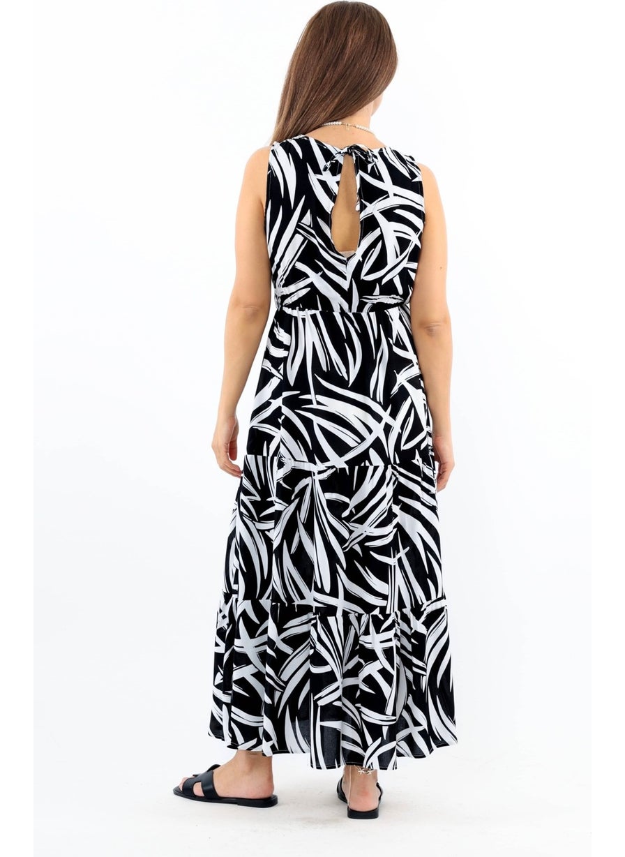 Printed Sleeveless Dress