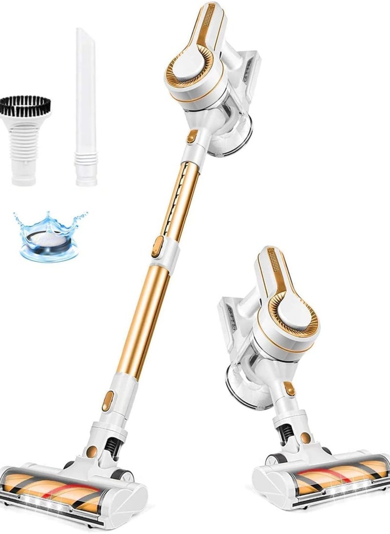 H350G Cordless Vacuum Cleaner 4 in 1 Stick Vacuum 24KPa 35 Mins Runtime & 250W Powerful Brushless Motor & Lightweight Vacuum for Home Hardwood Floor Pet Cleaning
