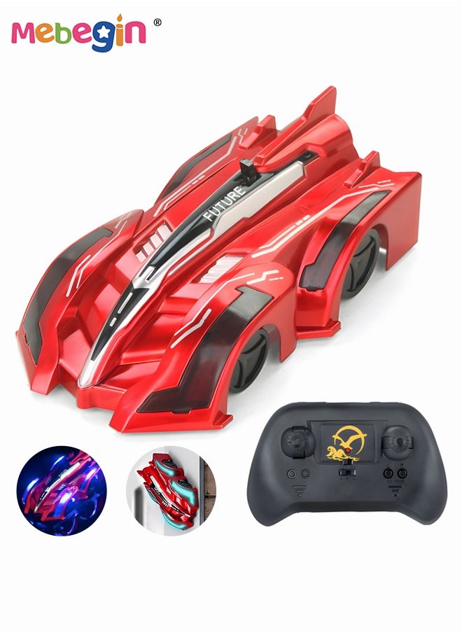 Remote Control Car Toy with Light and Music, 2.4 GHz Radio Control Drift Race Car 360° Rotation, RC Stunt Car, Suitable for Clibming Walls and Various Roads, Ideal Gift for Kids, 8.5*15*5.5cm