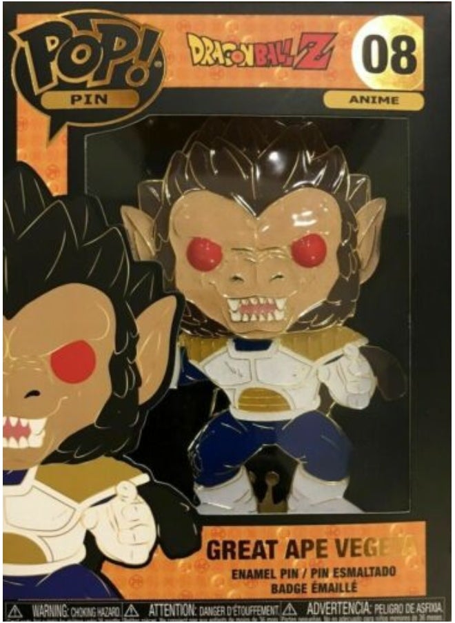 Funko POP! Dragon Ball Z: Vegeta Collectible Pin