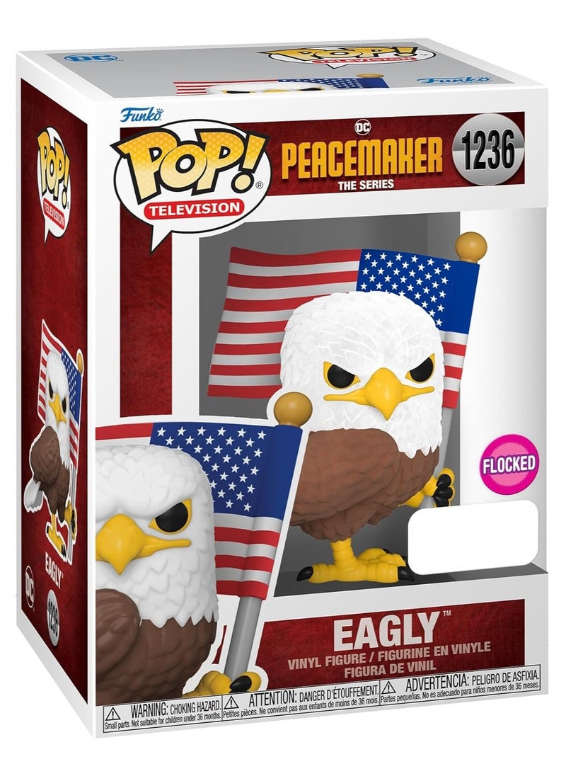 Funko Pop! TV: Peacemaker-Eagly - Flocked - Collectable Vinyl Figure
