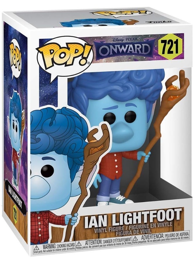 Funko Pop! Disney: Onward-Ian With Staff - Collectable Vinyl Figure