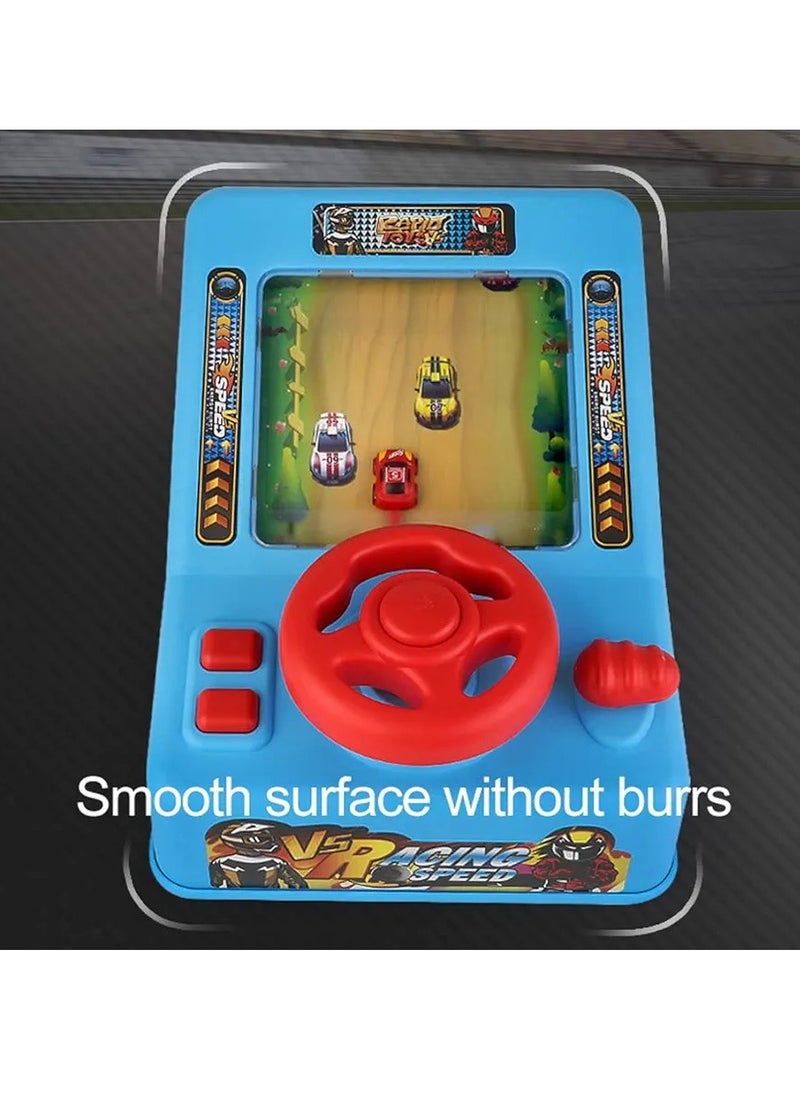 Toy Steering Wheel, Breakthrough Big Adventure Electric Sports Simulation Drive Toy Racing Game Machine, 11 Different Levels, Exciting Acceleration and Sound Effects