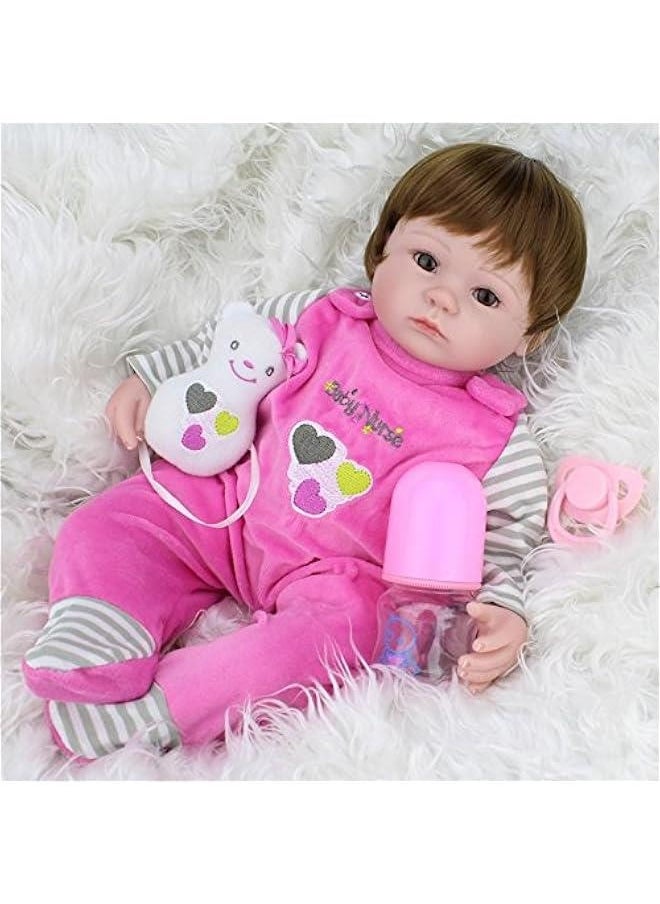 16inch Rare Truly Collectible Soft Reborn Baby Boy Girl Dolls Look Real