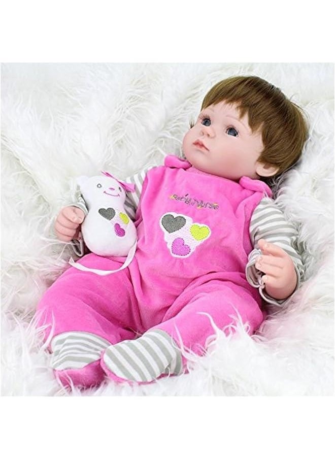 16inch Rare Truly Collectible Soft Reborn Baby Boy Girl Dolls Look Real