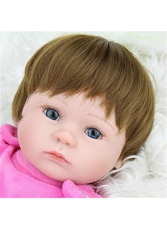 16inch Rare Truly Collectible Soft Reborn Baby Boy Girl Dolls Look Real