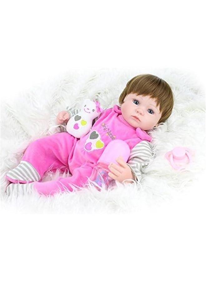 16inch Rare Truly Collectible Soft Reborn Baby Boy Girl Dolls Look Real