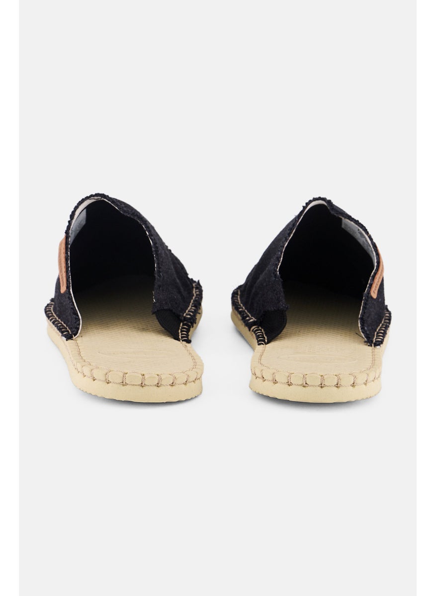 Women Preto Slip On Mules, Black