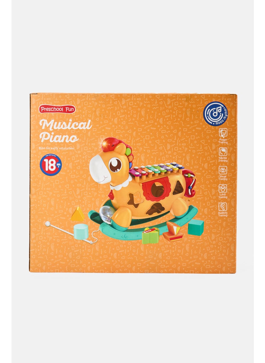 8 Tones Horse Musical Piano