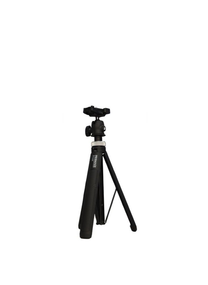 PROMAGE PT250 Extendable Smartphone Tripod with Adjustable Height, Compact Foldable Design & 1.5kg Load Capacity