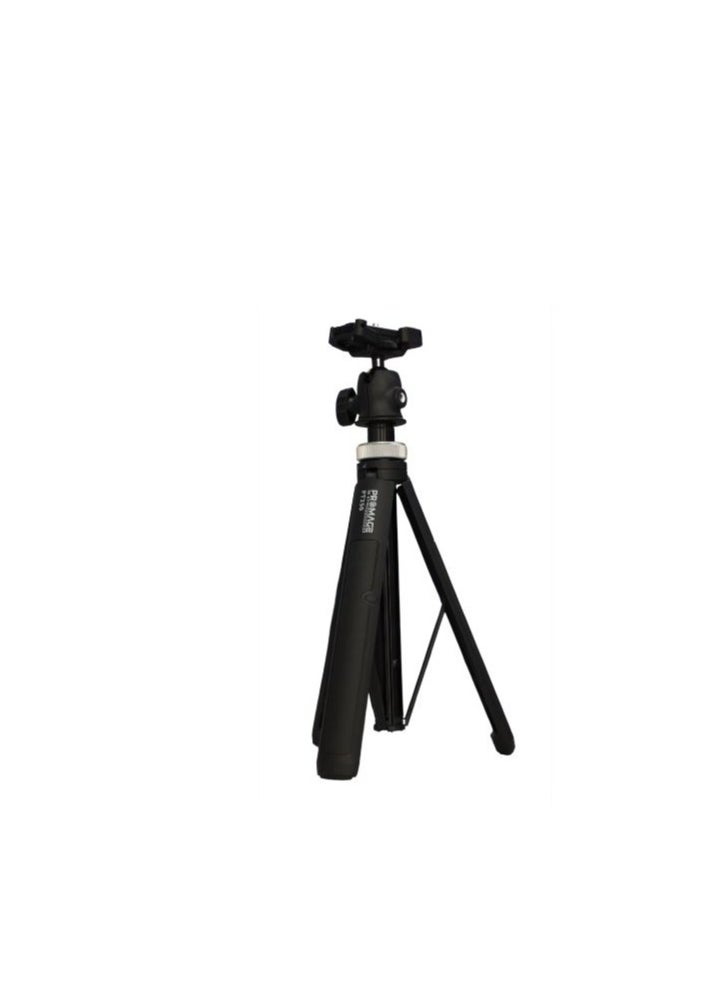 PROMAGE PT250 Extendable Smartphone Tripod with Adjustable Height, Compact Foldable Design & 1.5kg Load Capacity