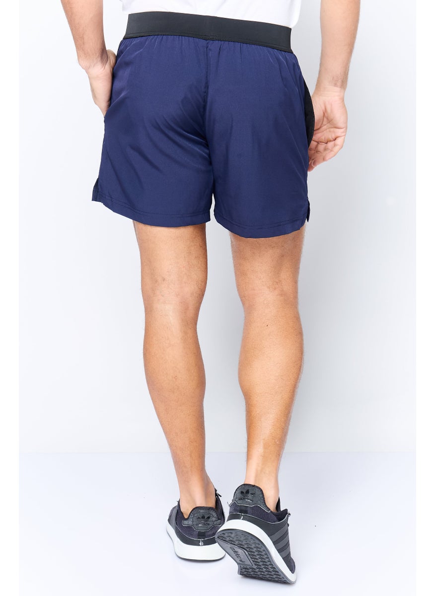 Men Sportswear Fit 5 Inseam Training Shorts, Navy