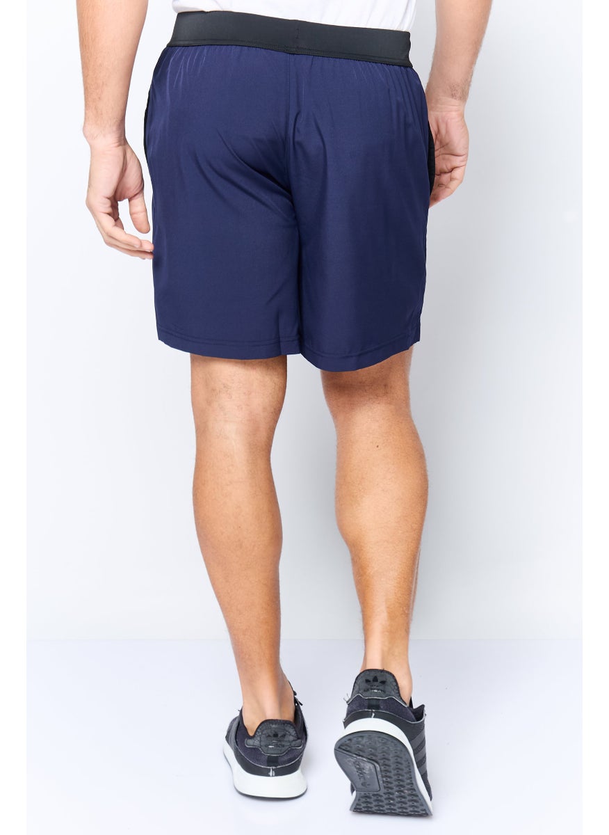 Men Sportswear Fit 7 Inseam Training Shorts, Navy