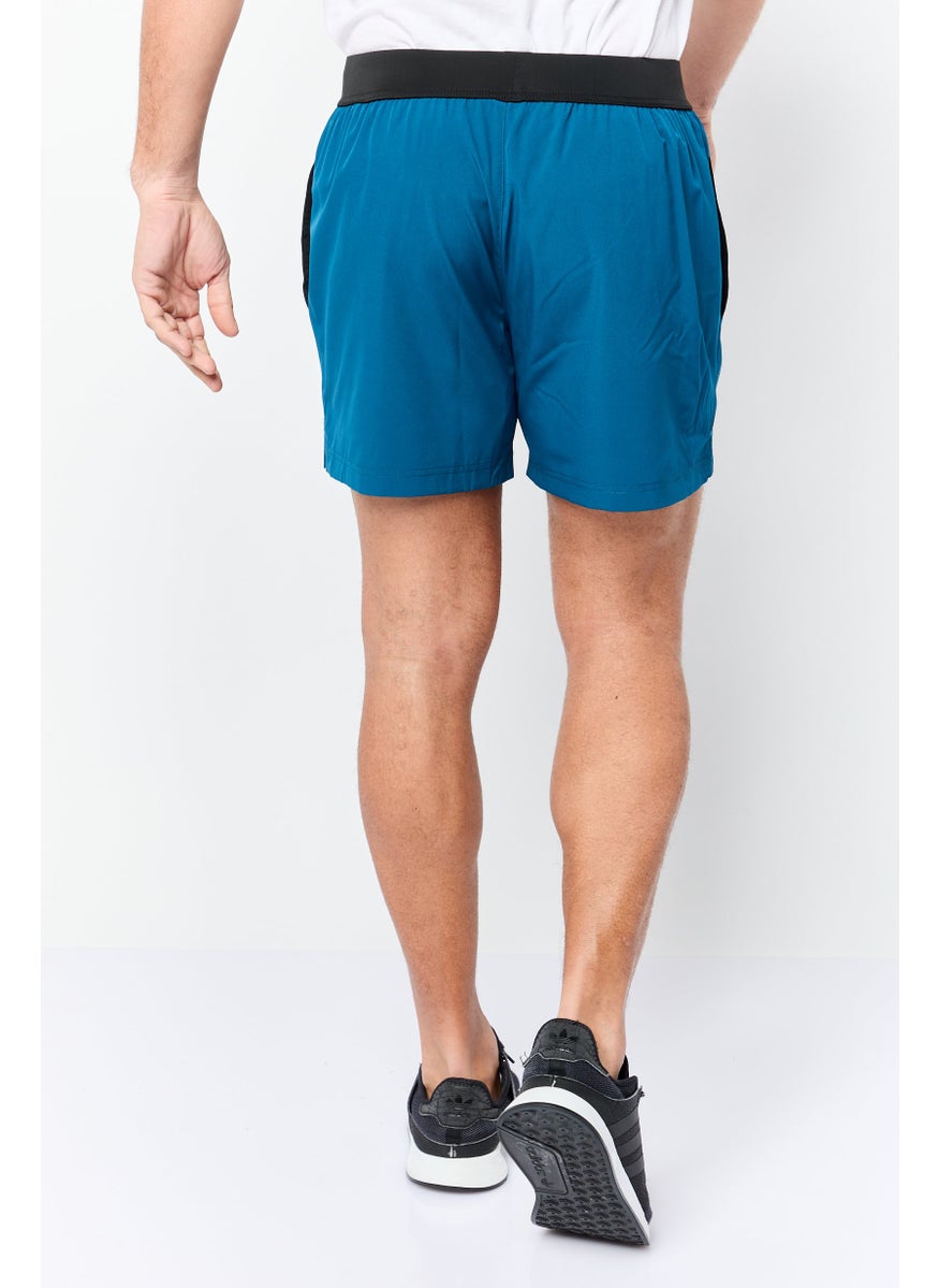 Men Sportswear Fit 5 Inseam Training Shorts, Iron Blue