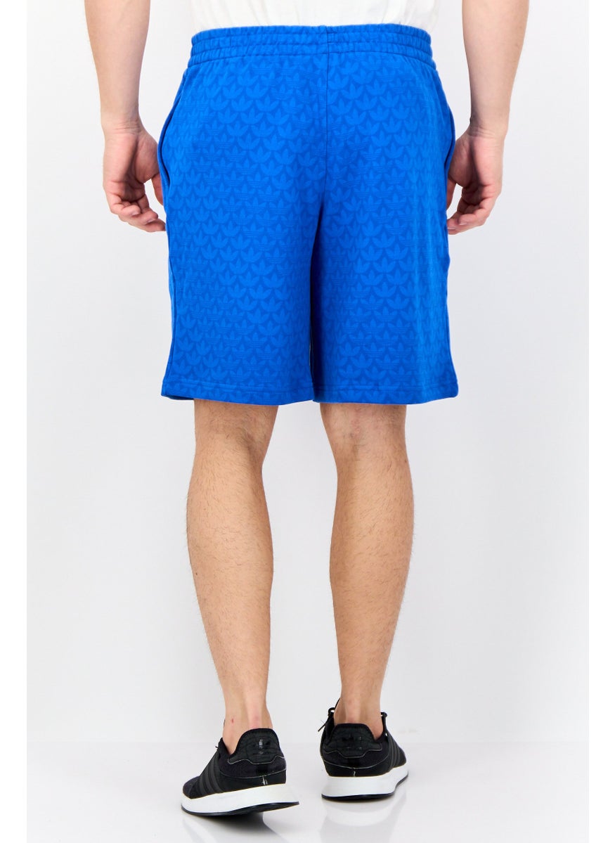 Men Sportswear Fit Outdoor Shorts, Blue