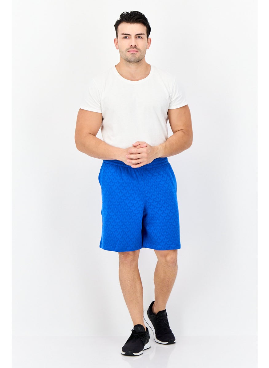 Men Sportswear Fit Outdoor Shorts, Blue