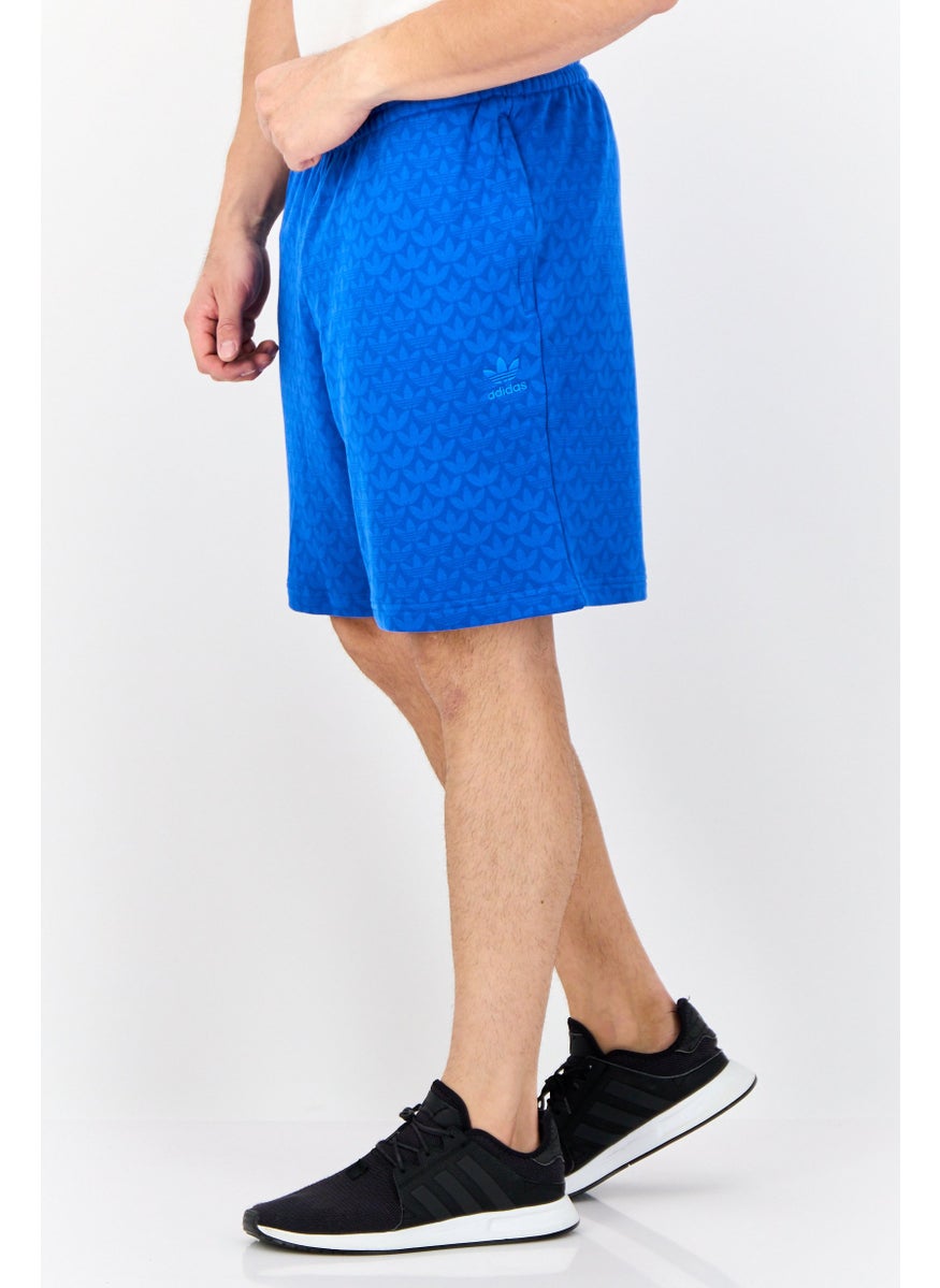 Men Sportswear Fit Outdoor Shorts, Blue