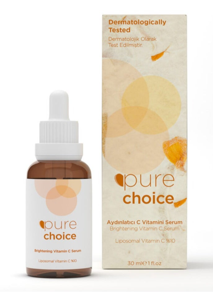 Vitamin C Brightening Serum - 30 ML (Liposomal 10% + Niacinamide 10%)
