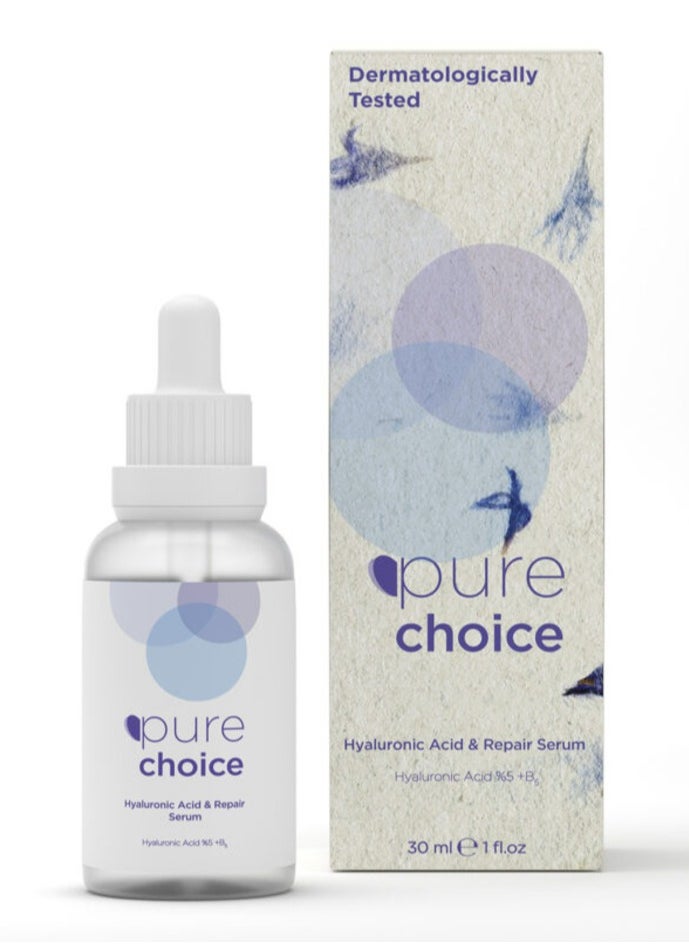 30 Ml Intensive Moisturizing and Repairing Care Serum - Hyaluronic Acid and Panthenol Vitamin