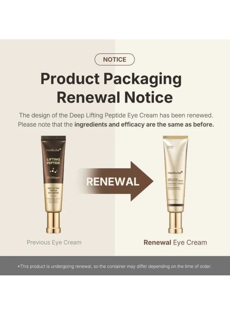 Deep Lifting Peptide Eye Cream - 30 ml