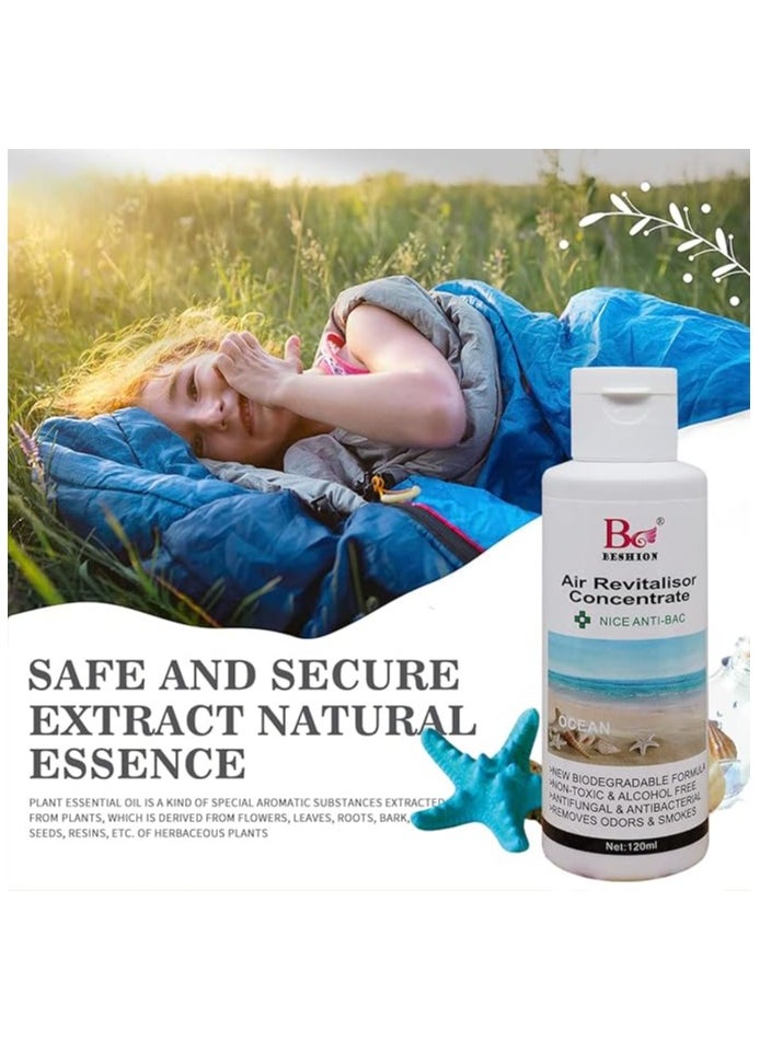 Ocean 120ML - Beshion Air Revitalisor Concentrate Water-Soluble Drops For Humidifier