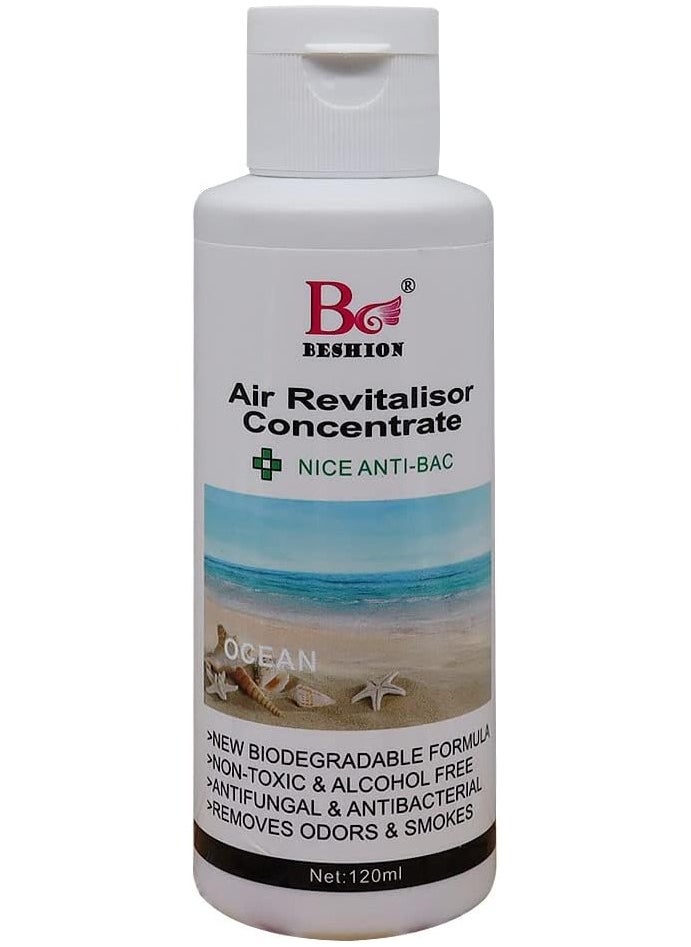 Ocean 120ML - Beshion Air Revitalisor Concentrate Water-Soluble Drops For Humidifier