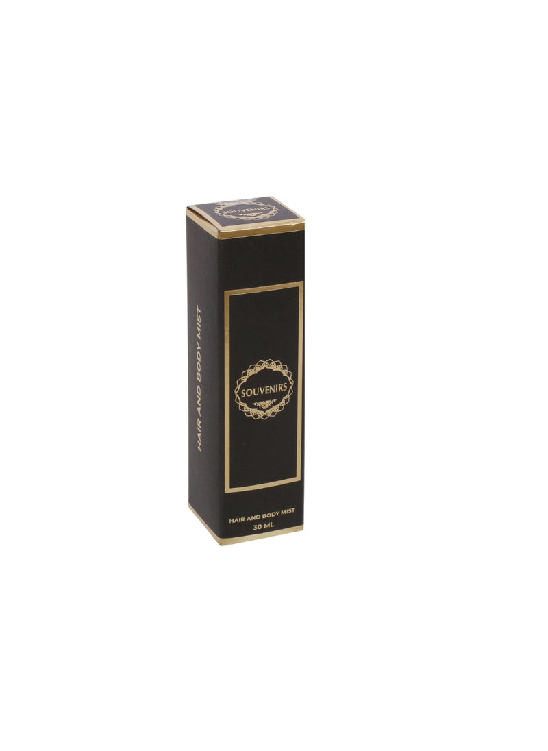 Souvenirs Body & Hair Mist 30ml - Long-Lasting Freshness - Travel-Friendly - Instantly Refreshes - Body Spray For Men & Woman