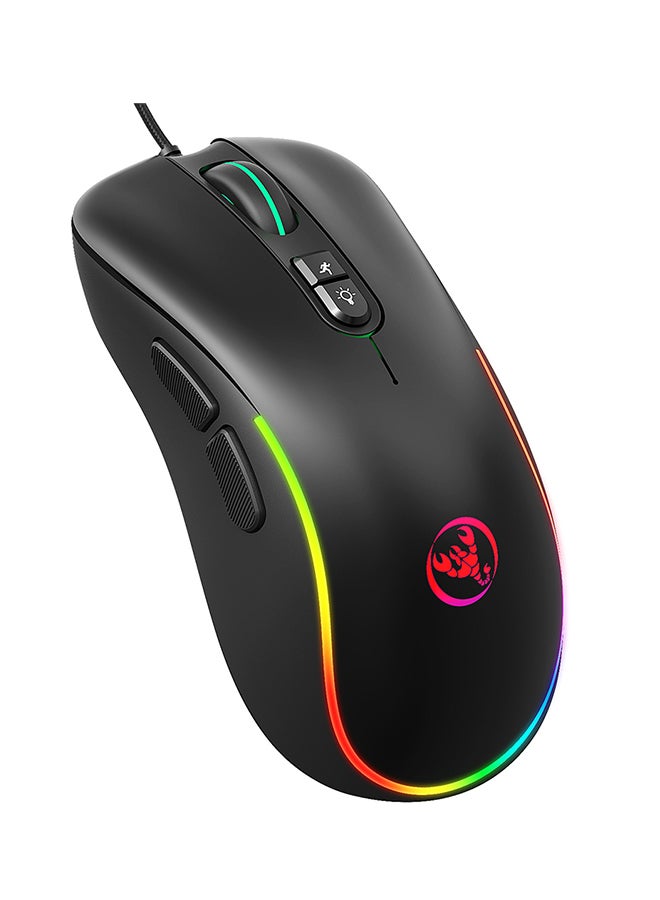 Wired RGB Gaming Mouse Black