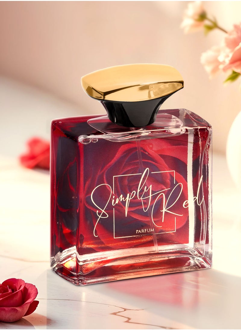 Spring Collection Simply Red By AMD Perfumes Women Fragrance EDP 100ml