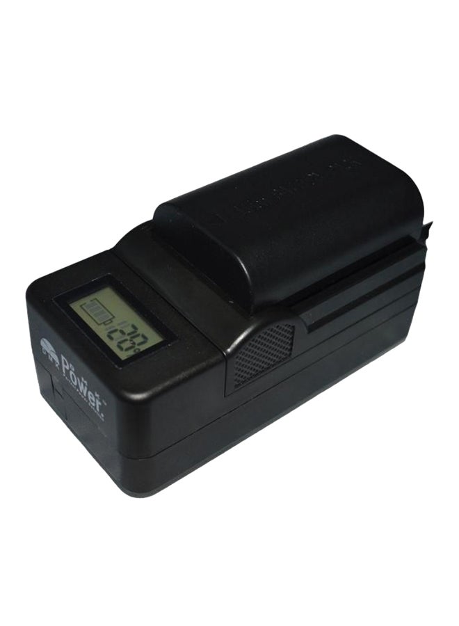 Lpe-8 Lcd Battery Charger For Canon Eos 550D 600D X4 X5 T2I T3I  Cameras Black