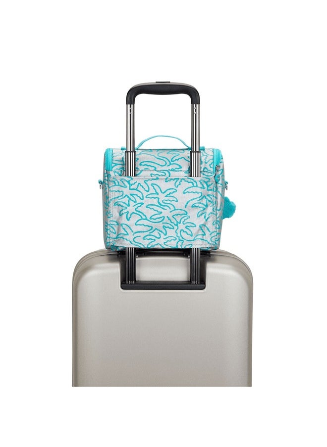 New Kichirou Metallic Palm Large Lunch Bag With Trolley Sleeve