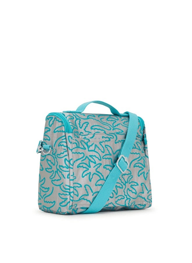 New Kichirou Metallic Palm Large Lunch Bag With Trolley Sleeve