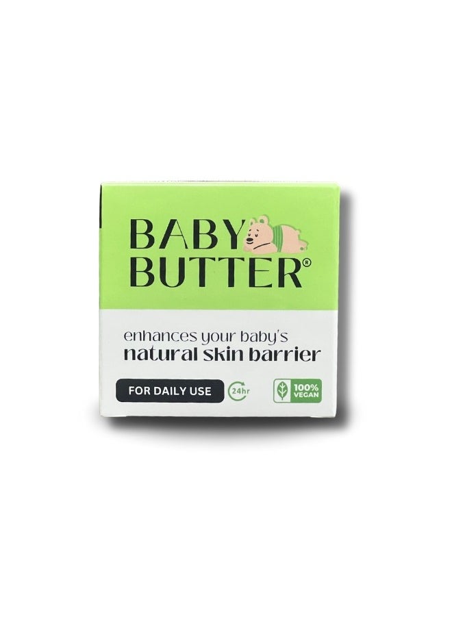 Baby Butter All-in-One Diaper Rash Cream – Face, Body & Bottom Care for Newborns & Beyond – Perfect for Diaper Changes, Massages, Naptime Comfort, & Post-Bath Moisture