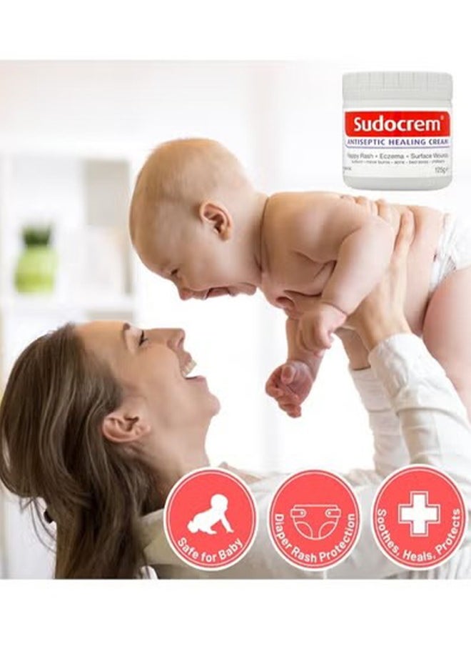 Antiseptic Healing Cream to Protect Rash and Surface Wound for Baby 125G, Soothes, Heals, and Protects, Relief and Treatment of Diaper Rash, Developed to Provide Optimal Hydration and Moisturisation