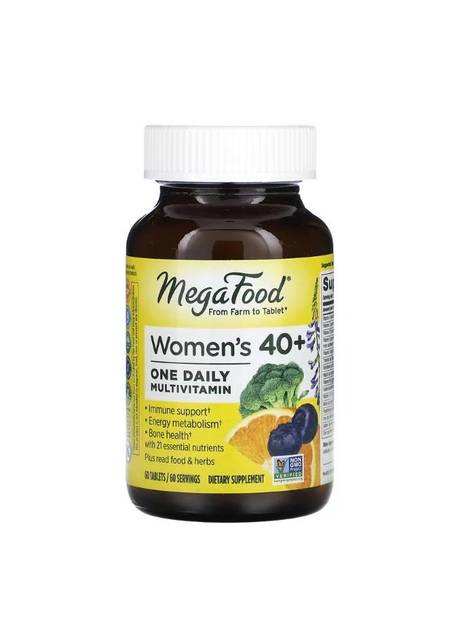 Womens 40 One Daily 60 Tablets