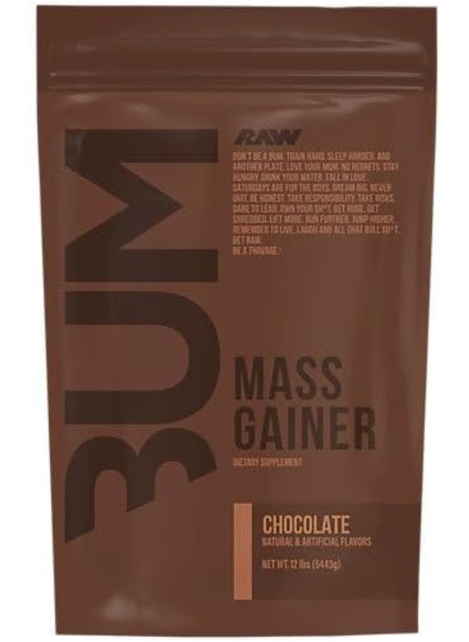 Raw CBUM Series Mass Gainer Protein Powder - Chocolate